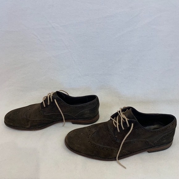 John Varvatos Suede Oxfords 8.5M Gently worn main image 5
